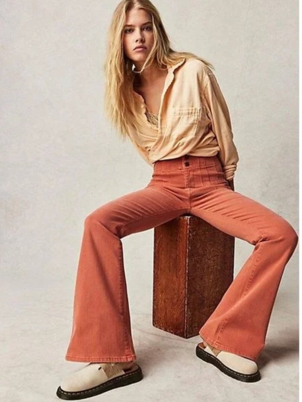 We The Free Jayde High Rise Flare Jeans